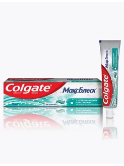 Зубная паста Colgate Макс Блеск с отбеливающими пластинками 236141814 купить за 216 ₽ в интернет-магазине Wildberries