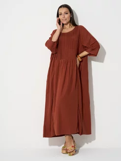 Платье льняное однотонное Clawear 236172321 купить за 4 782 ₽ в интернет-магазине Wildberries