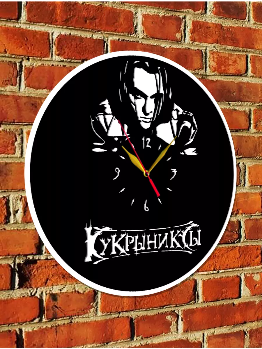 Настенные часы Кукрыниксы, Размер 40 см, 2D часы — фото 3