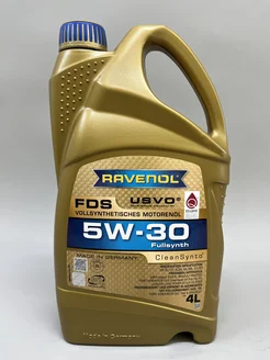 FDS моторное масло 5W30 синтетическое 4 л RAVENOL 236283220 купить за 5 456 ₽ в интернет-магазине Wildberries