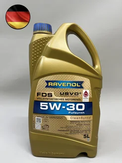 FDS моторное масло 5W30 синтетическое 5 л RAVENOL 236283221 купить за 7 074 ₽ в интернет-магазине Wildberries