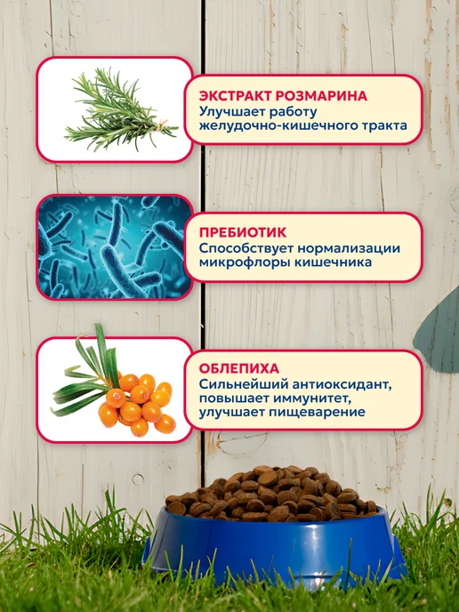 Сухой корм PET’S BRUNCH для собак, мелкие, телятина, 4 кг, фото 4