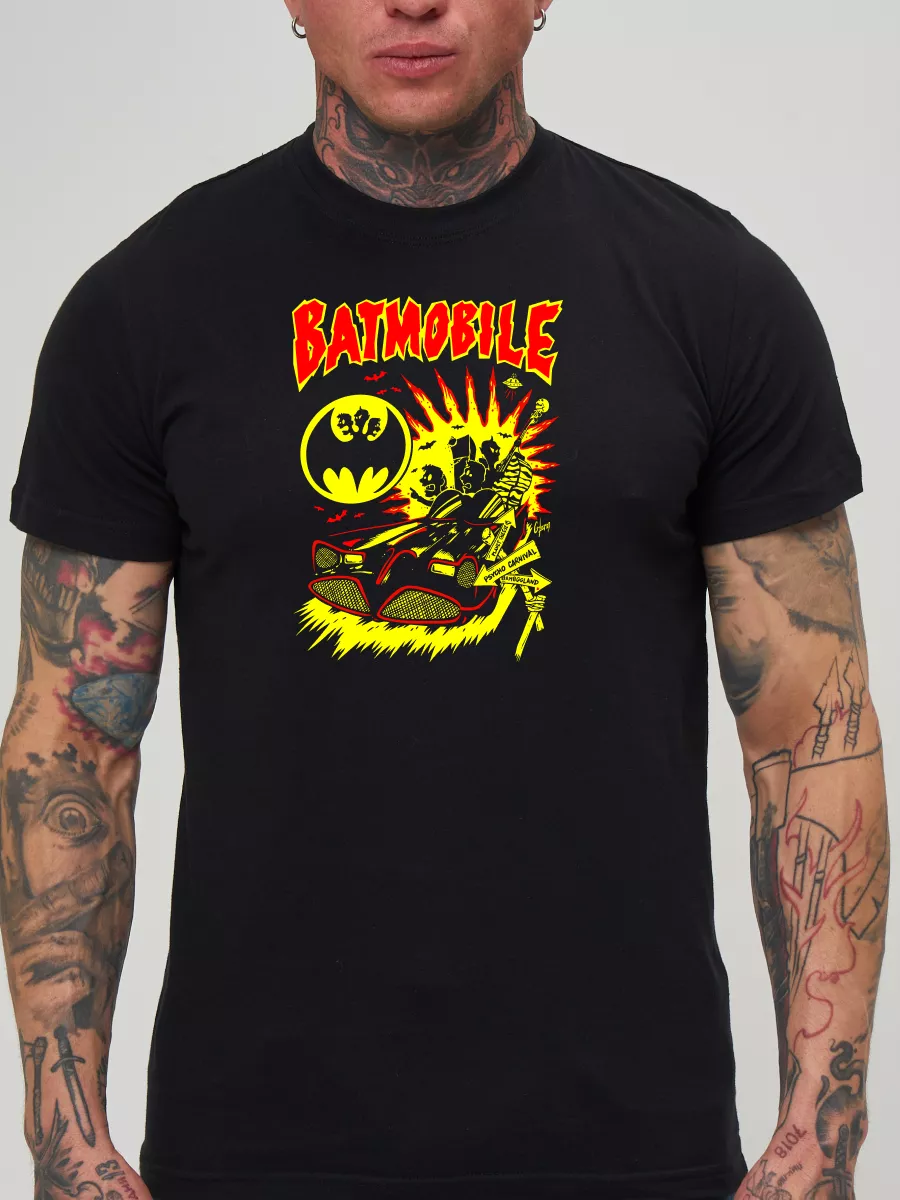 Футболка Batmobile сайкобили