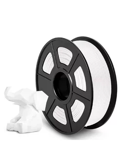 Пластик для 3D принтера PLA+ White для 3D печати