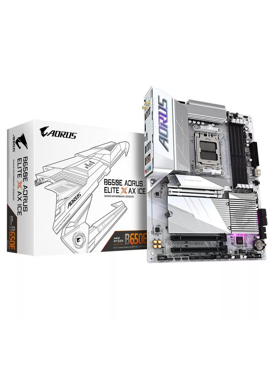 Материнская плата B650E AORUS ELITE X AX ICE Gigabyte 236311626