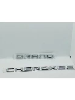 Универсальный Шильдик Grand Cherokee - Хром