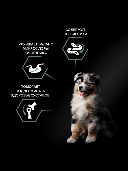 Сухой корм PRO PLAN Пищеварения для собак, щенки, ягненок, 3 кг, фото 2