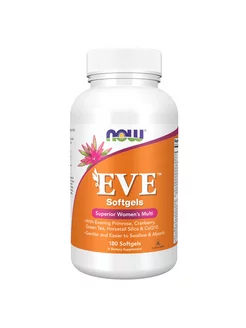 Eve Woman's multi, Ева женские мультивитамины, 180 капсул