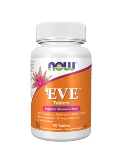 Eve Woman's multi, Ева женские мультивитамины 90 таблеток