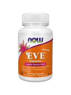 Eve Woman's multi, Ева женские мультивитамины 120 капсул