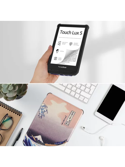 MobilkaSpb.ru Чехол-книжка для Pocketbook 606 616 617 618 627 628 632 633, вариант, фото 7