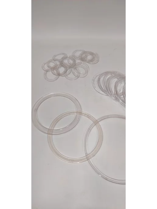 Optimplast Термокольцо, кольцо для натяжного потолка 60мм, 50шт, 50 шт, фото 2