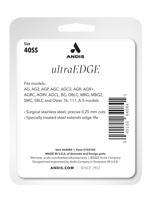 ANDIS Ножевой блок 0.25 мм стандарт A5 40SS, вариант, фото 3
