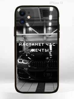 Чехол на iPHONE 11 с принтом машина BMW