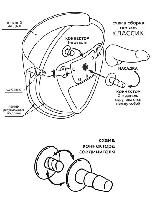 ToyForFun Насадка Анальная пробка на страпон харнесс 15cm, бежевый, фото 4