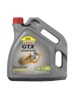 Моторное масло полусинт. GTX ULTRACLEAN 10W40 4л