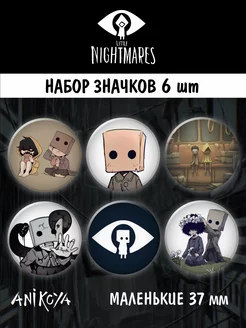 Значки на рюкзак little nightmares AniKoya 236458655 купить за 297 ₽ в интернет-магазине Wildberries