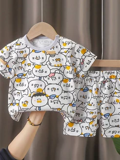 Костюм шорты с футболкой LizOK kids 236459807 купить за 305 ₽ в интернет-магазине Wildberries