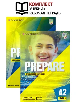 Prepare. 2nd Edition. Level 3. А2. Student's Book + Workbook