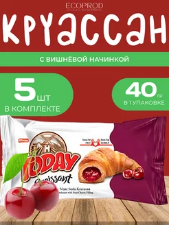 Круассан со вкусом Вишни 40 гр. (х5)