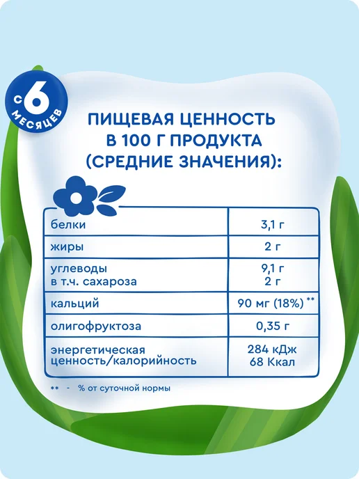 Агуша Каша детская молочная Банан-Земляника с 6 мес 200мл, 10шт, 200 мл, 10 шт, фото 7