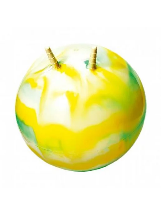 KINERAPY Фитбол JUMP BALL RK160 диаметр мяча – 60 см, желтый, фото 3