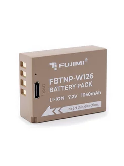 Аккумулятор NP-W126 с портом USB Type-C (FBTNP-W126M)