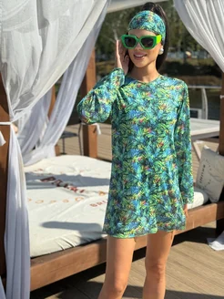 Туника пляжная короткая сетка с SPF защитой MARMELAD 236501957 купить за 2 772 ₽ в интернет-магазине Wildberries