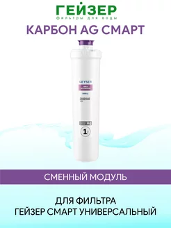 Карбон Ag Смарт - сменный модуль картридж ГЕЙЗЕР 236504798 купить за 930 ₽ в интернет-магазине Wildberries