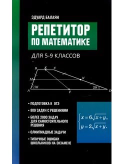 Репетитор по математике для 5-9 классов