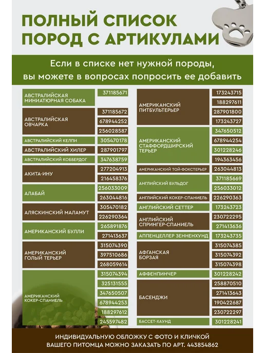 Russian.Handmade Обложка на ветеринарный паспорт с принтом Керн-терьер, черный, фото 7
