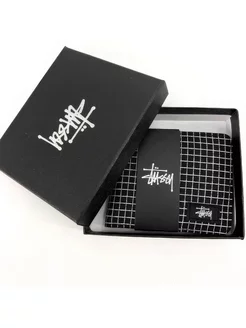 Кошелек бумажник карточница кредитница Stussy 236661510 купить за 585 ₽ в интернет-магазине Wildberries