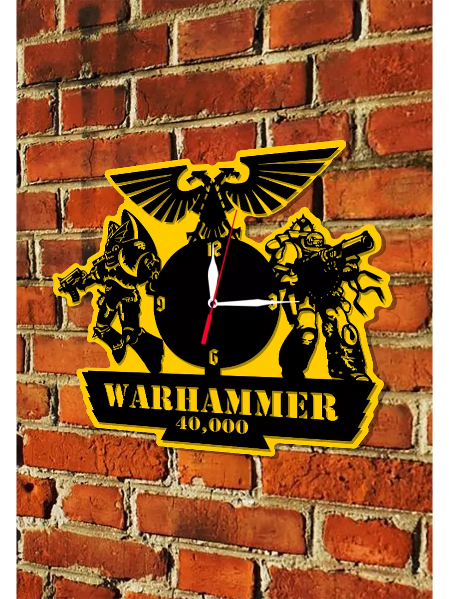 Настенные часы Warhammer 40,000, Вархаммер — фото 3