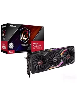 Видеокарта Radeon RX7900XTX Phantom Gaming 24G OC Asrock 236728140 купить за 89 269 ₽ в интернет-магазине Wildberries