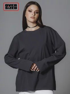 Лонгслив оверсайз OVERSIZED 236734635 купить за 1 136 ₽ в интернет-магазине Wildberries