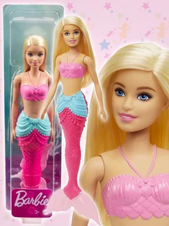 Кукла Барби Barbie Русалочка, блондинка Barbie 236762946 купить за 2 069 ₽ в интернет-магазине Wildberries