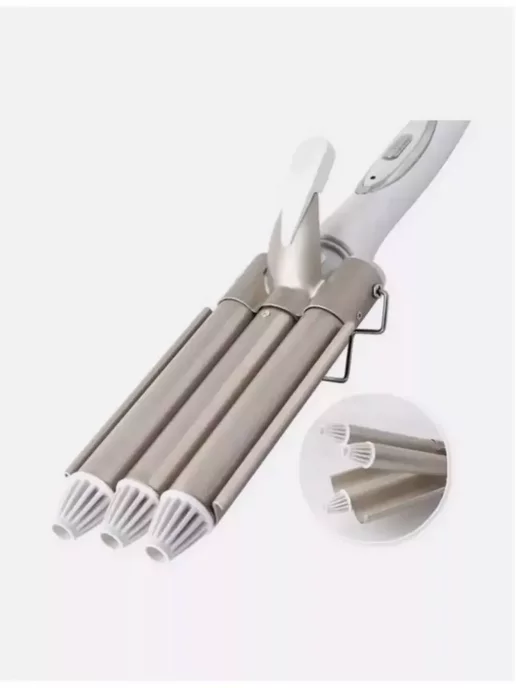 babyliss Плойка утюжок для волос, белый, фото 3