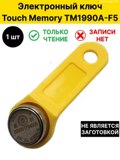 Электронный ключ Touch Memory iButton TM1990A-F5 (1 шт )