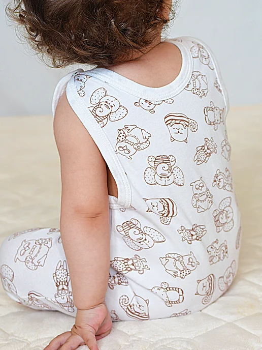 Ovi Kids Ползунки для новорожденных на лямках набор 2 шт, 2 шт, фото 2