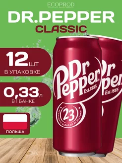 Напиток газированный Dr Pepper 12 шт Польша