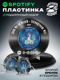 Постер HIM, spotify брелоки HIM - Join Me in Death