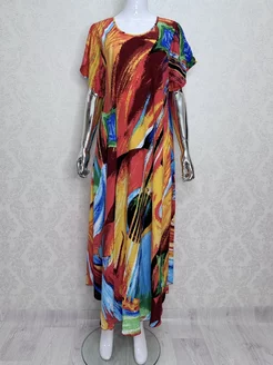 Платье женское летнее штапель 7stories 236828712 купить за 1 305 ₽ в интернет-магазине Wildberries
