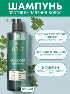 Шампунь против выпадения Mugwort Shampoo 800 мл