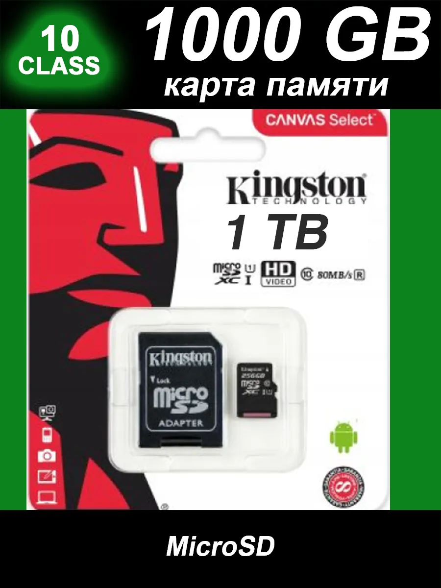Карта памяти 1 TB micro sd...