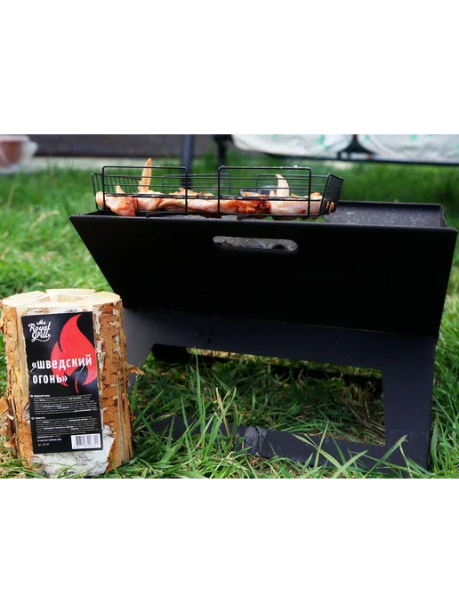ROYAL BBQ Полено шведский огонь для горения, вариант, фото 3
