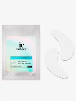 Патчи одноразовые тканевые для ресниц IC FACTORY, 1 пара