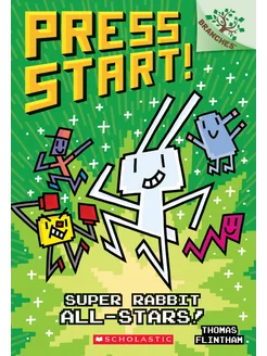 Super Rabbit All-Stars! Книга на Английском