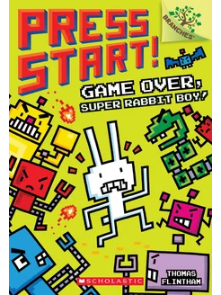 Game Over, Super Rabbit Boy! Книга на Английском