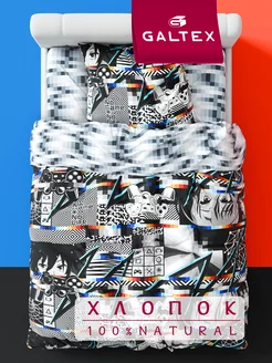 постельное белье 1.5 спальное бязь Galtex 237144260 купить за 1 047 ₽ в интернет-магазине Wildberries