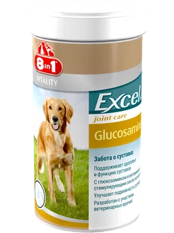 Витамины Excel Glucosamine для собак, 110 таблеток